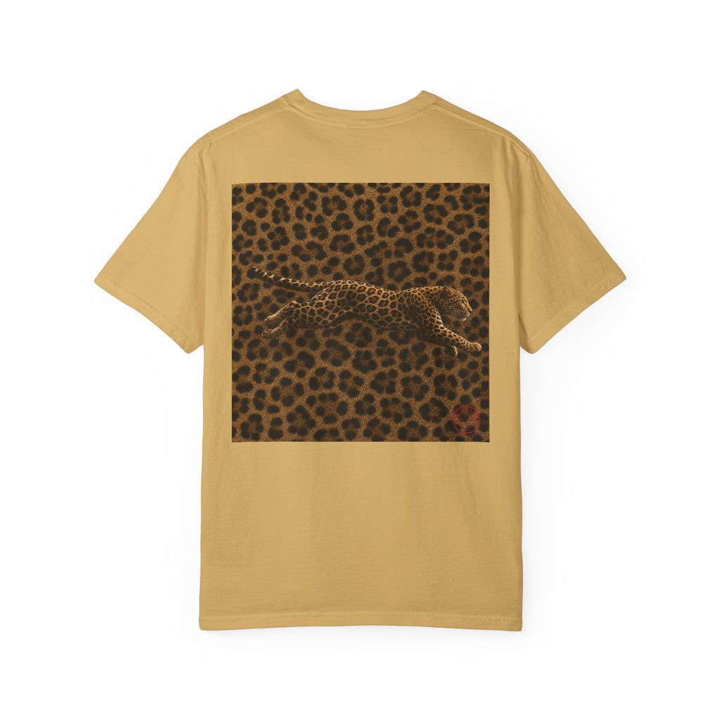 CoolyJapan — Hyō 豹 Silent Leopard Tee | Light Color | Comfort Colors 1717