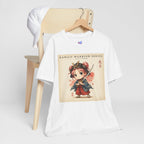 Kawaii Warrior Anime Girl Samurai T-Shirt
