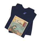 Utagawa Kuniyoshi "A Lovely Garland" — Tamatori-hime & the Dragon King | Ukiyo-e Art Tee (Dark)