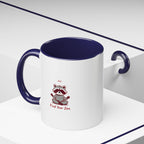 Zen Racoon Coffee Mug - "Find Your Zen" Accent Ceramic Mug