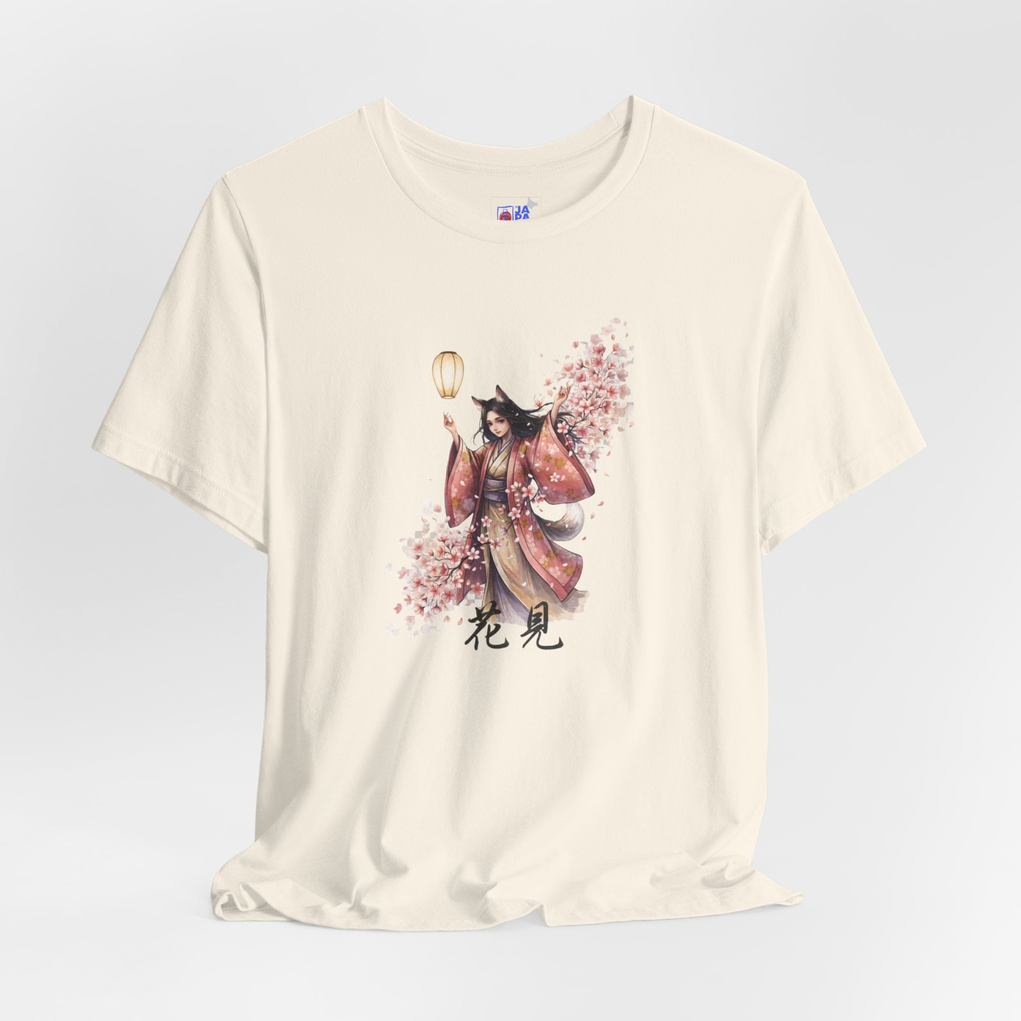 Cherry Blossom Kimono Tee — Hanami Floral Japanese Art T-Shirt