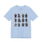 Shiba Inu Samurai T-Shirt, Japanese Warrior Dog Graphic Tee, Funny Dog Lover Gift, Anime Streetwear, Unisex Cotton Shirt