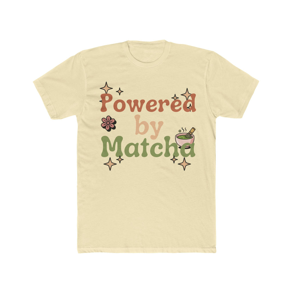 Powered by Matcha Tee | Front-Print Typography Graphic | Matcha Collection
