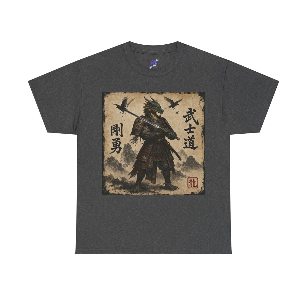 Samurai Dragon Tee Version 2 — Bushidō Ink Warrior Graphic T-Shirt