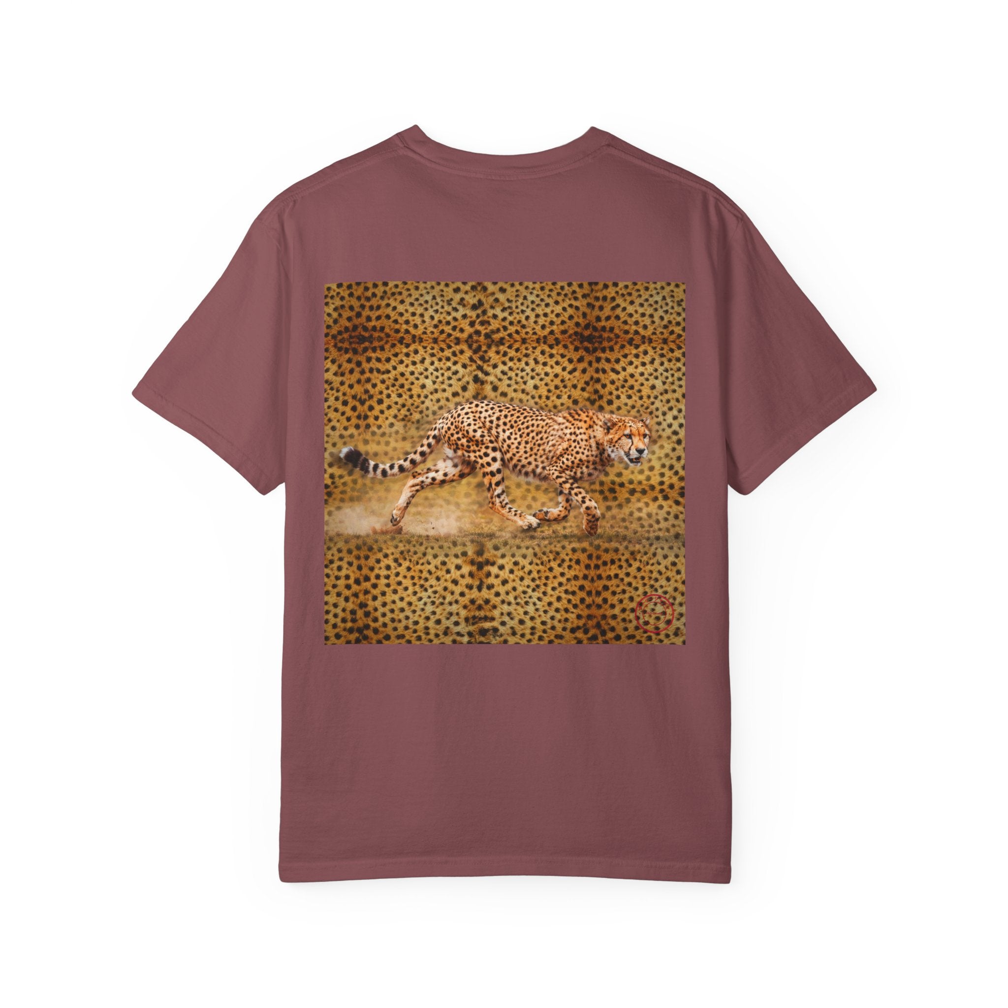 CoolyJapan — Hayate 疾風 Cheetah Tee | Dark Color | Comfort Colors 1717