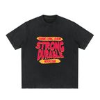 YOIYOI ART Lab — Always Stronger Than You Think Heavyweight Tee | 430GSM Vintage Wash