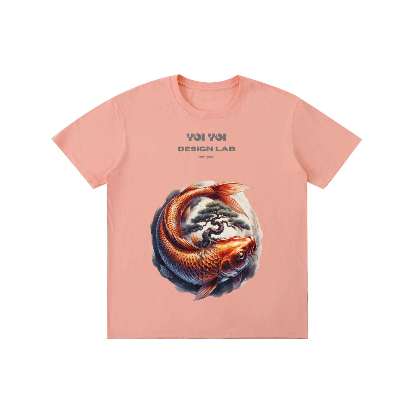 CoolyJapan Essential Pure Cotton Tee — 180gsm Lightweight Everyday T-Shirt