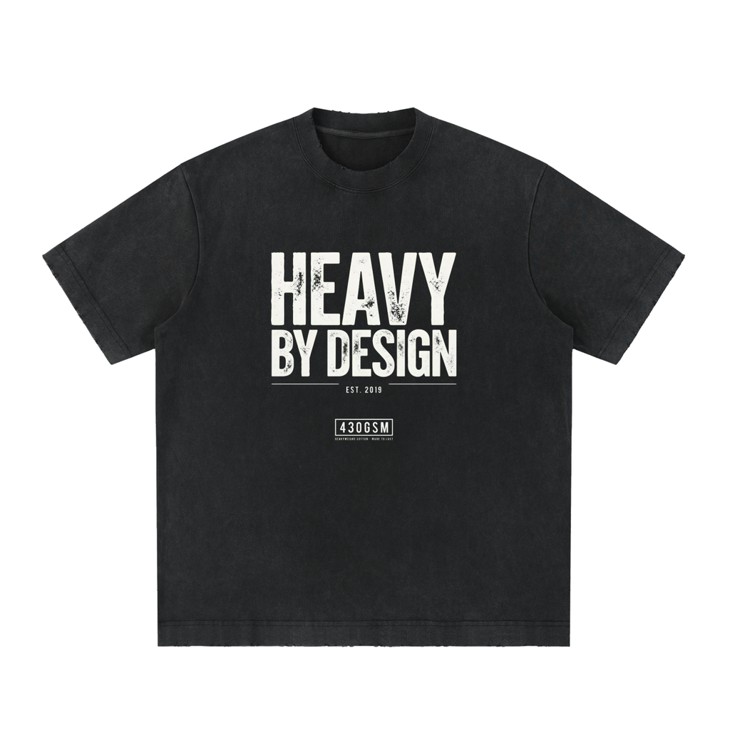 YOIYOI ART Lab — Heavyweight Tee (430gsm) Ultra Heavyweight Vintage Wash