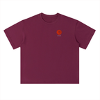 Cooly Japan Rising Sun Logo Tee — Black Oversized Drop-Shoulder T-Shirt (300gsm)