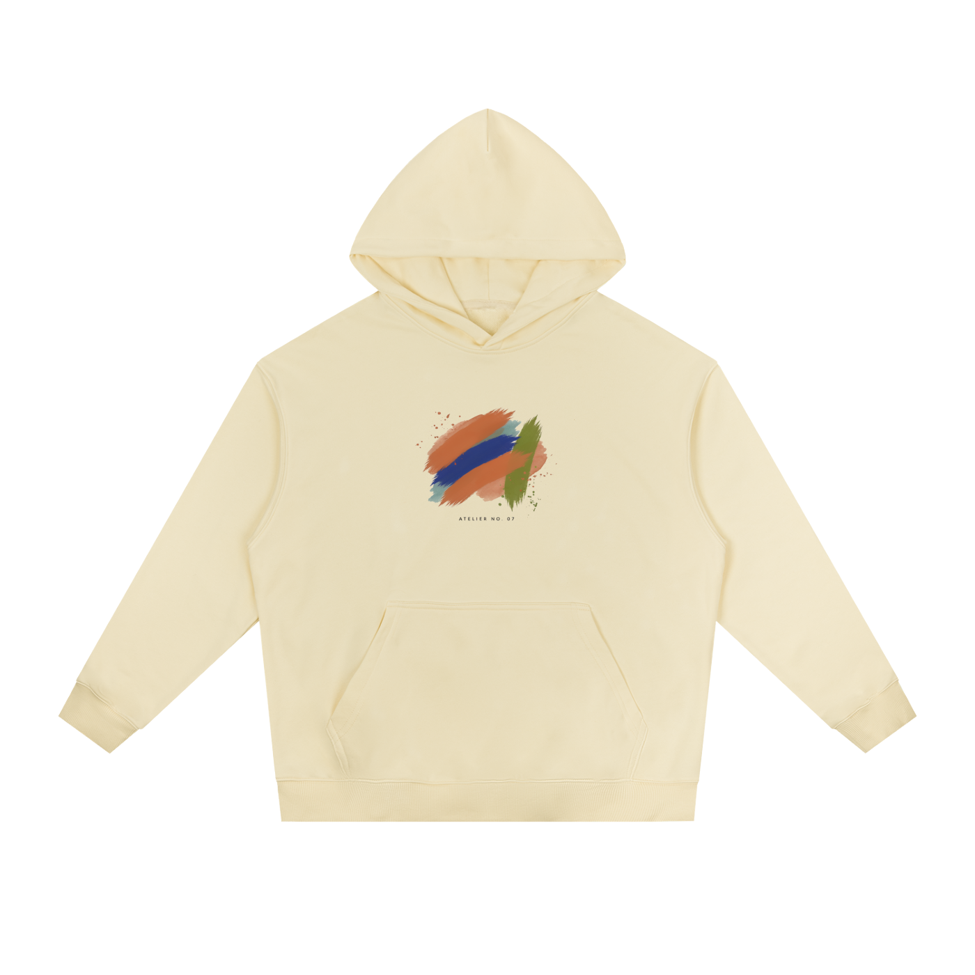 CoolyJapan Heavyweight Drop-Shoulder Hoodie — 380gsm 85% Cotton Oversized Fleece