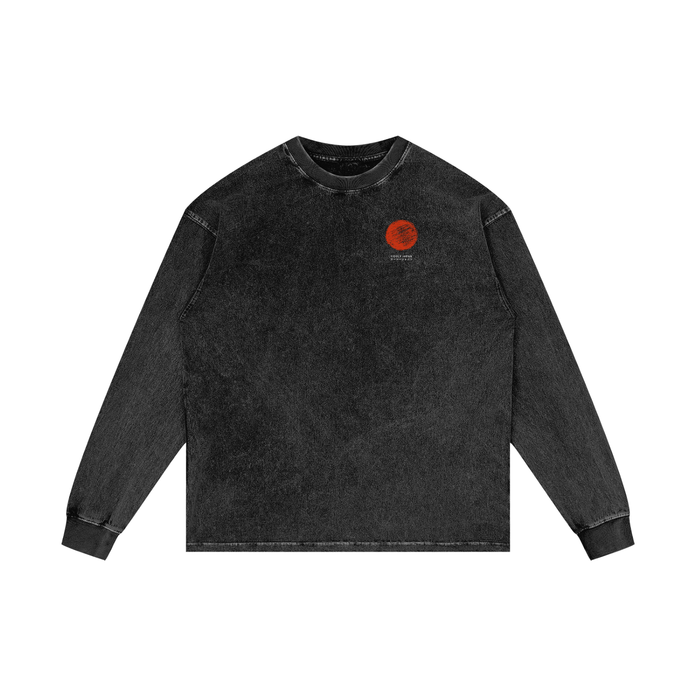 Cooly Japan Signature Acid Wash Long Sleeve — Oversized