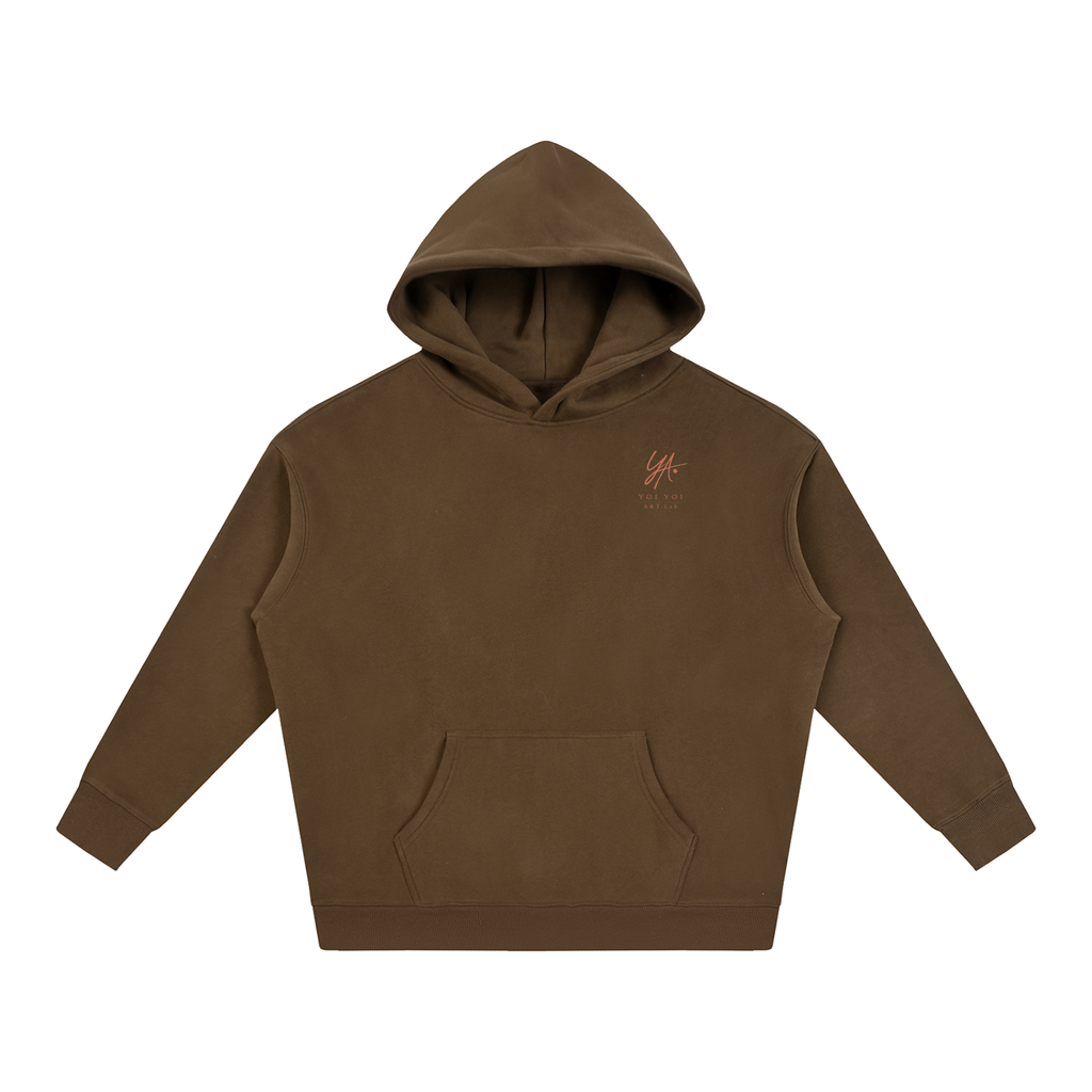 YOI YOI ART Lab Oversize Fleeced Hoodie Forest (350gsm)