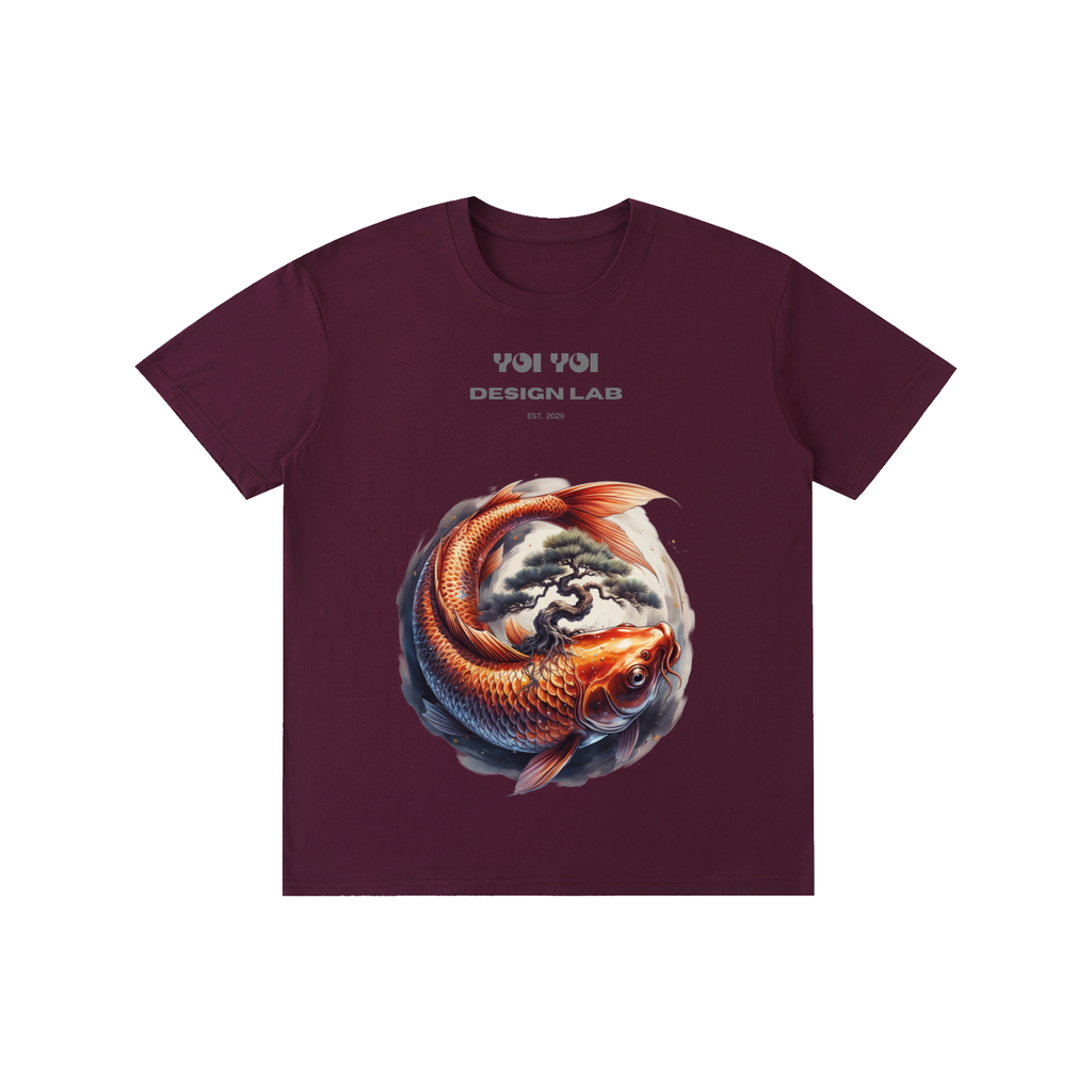 CoolyJapan Essential Pure Cotton Tee — 180gsm Lightweight Everyday T-Shirt