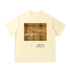 YOI YOI ART Lab — Cheetah Oversized Tee | 300gsm Heavy Cotton
