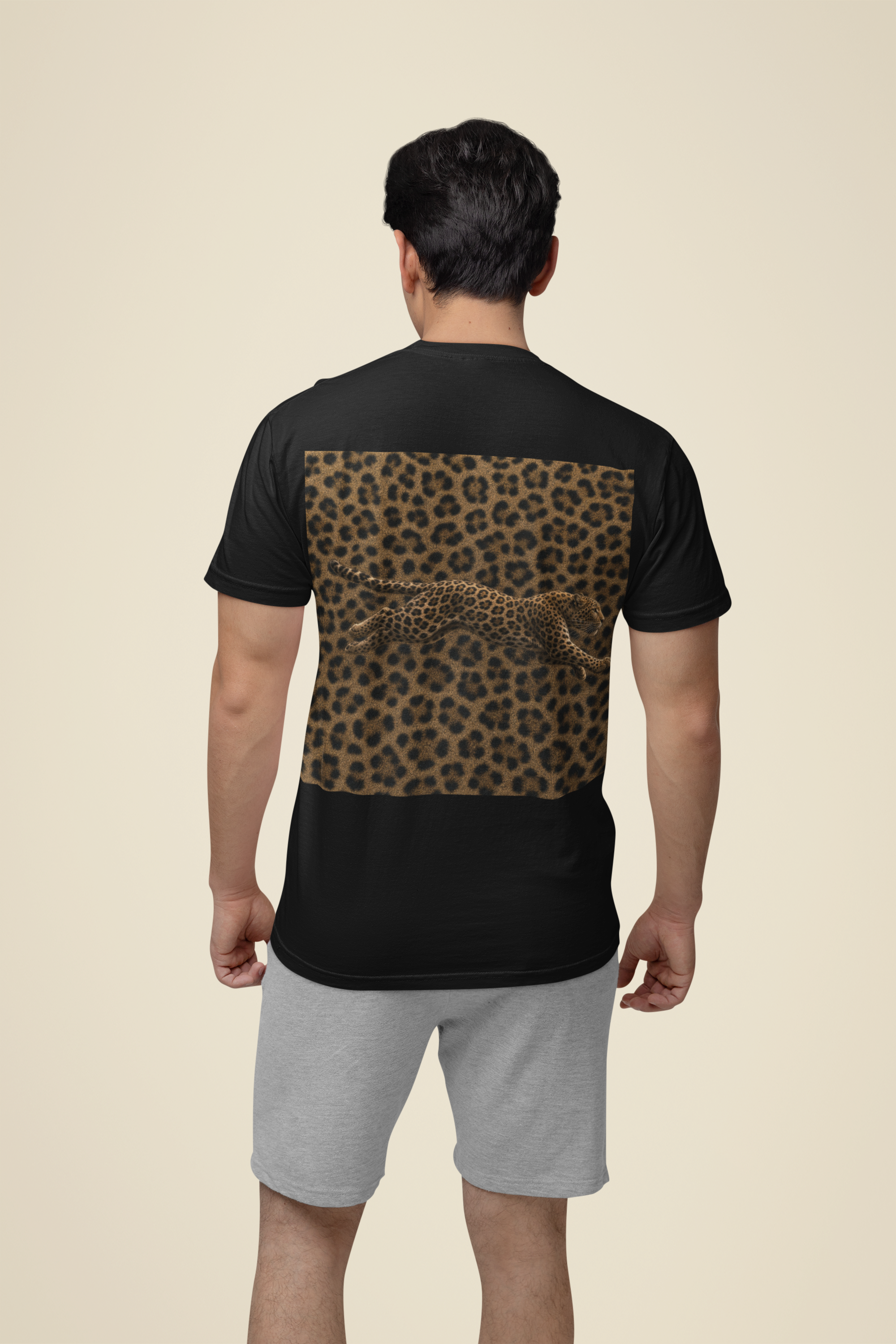 CoolyJapan — Hyō 豹 Silent Leopard Tee | Dark Color | Comfort Colors 1717