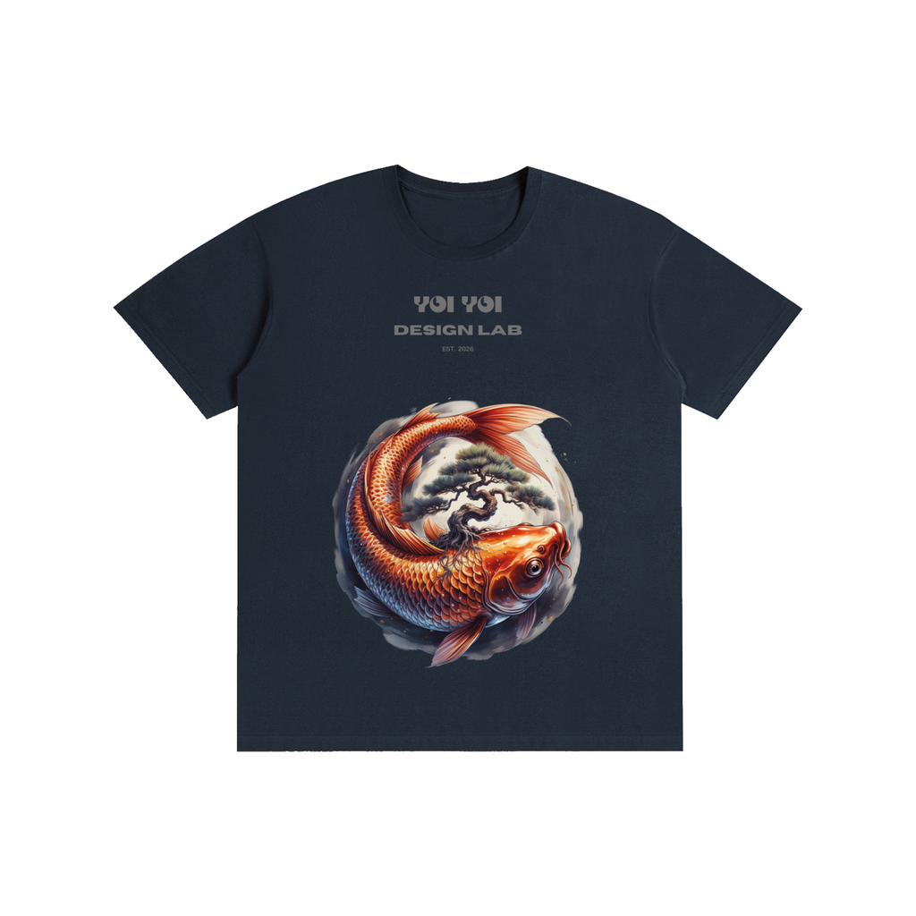 CoolyJapan Essential Pure Cotton Tee — 180gsm Lightweight Everyday T-Shirt