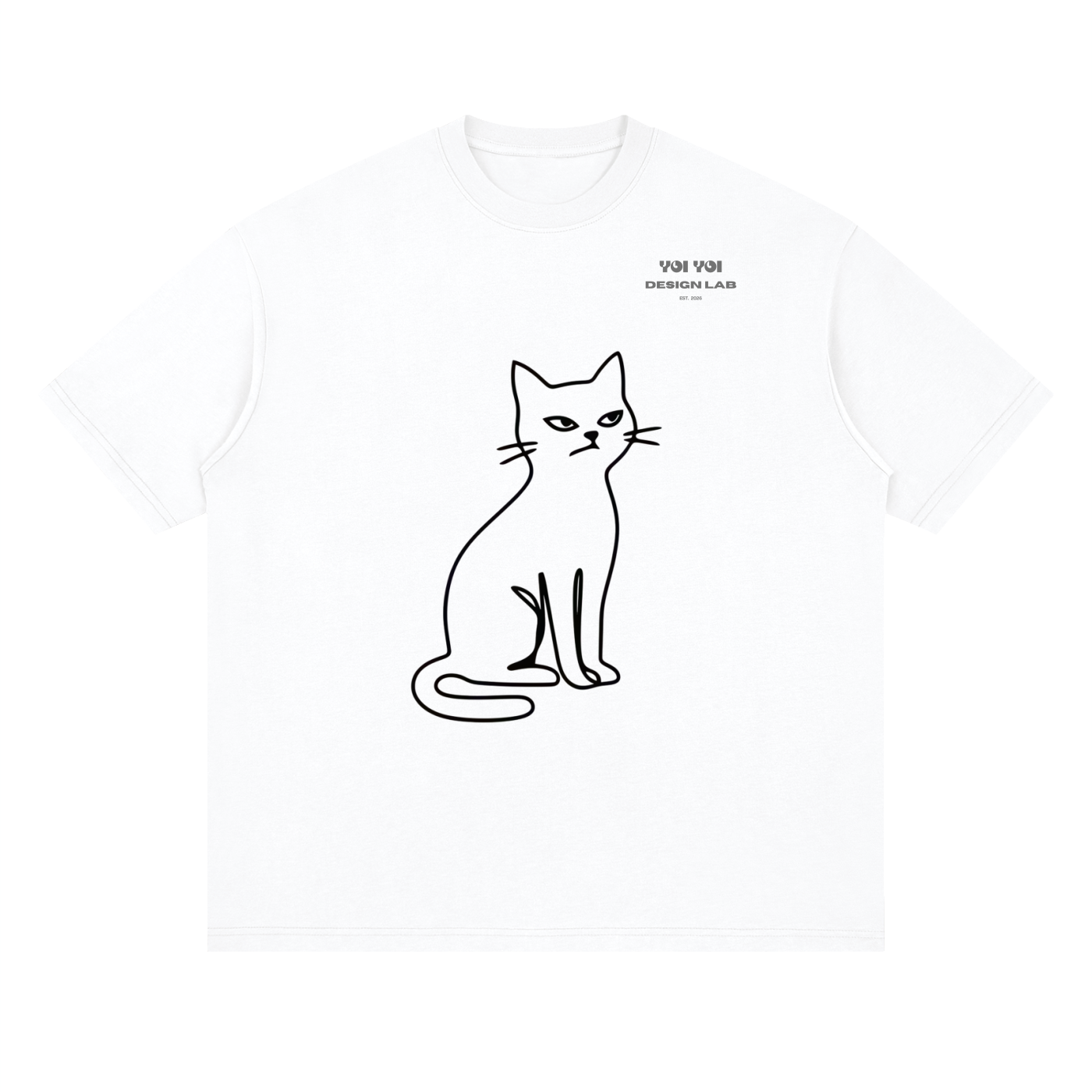 Streetwear Loose Drop Shoulder T-Shirt