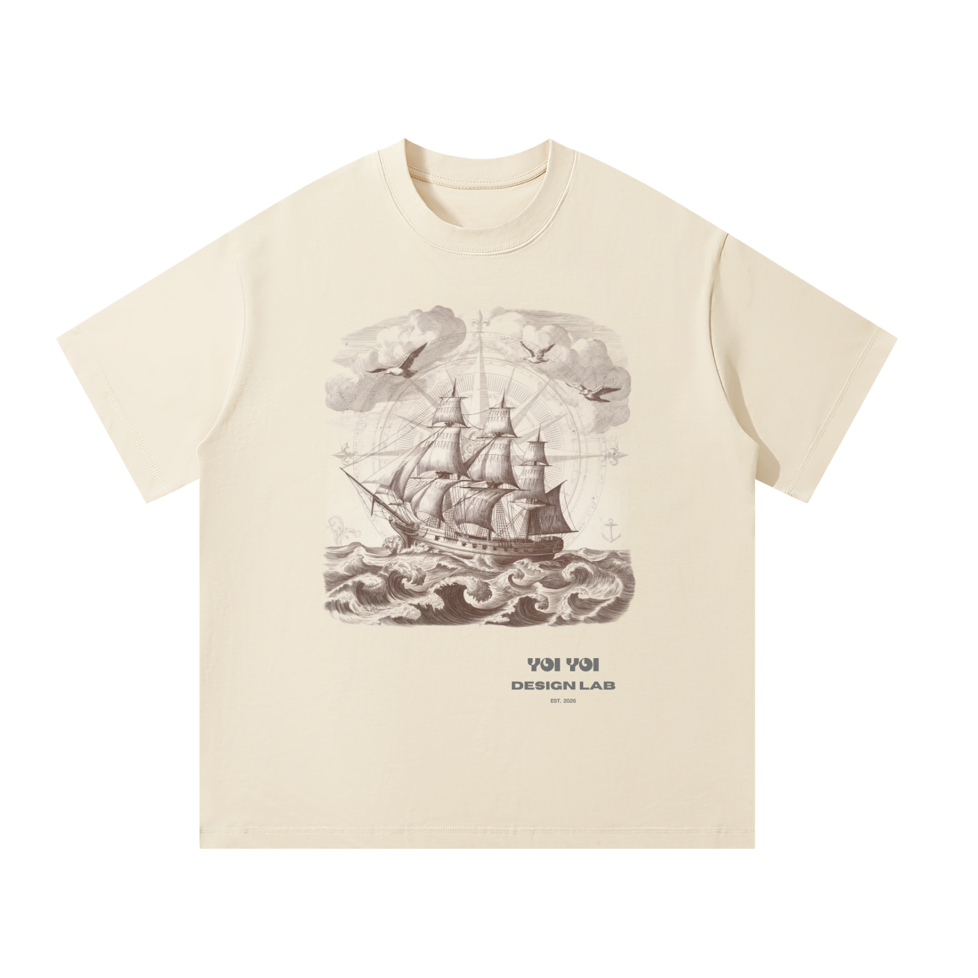 YOI YOI Design Lab — Storm Voyage Heavy Tee (300gsm)