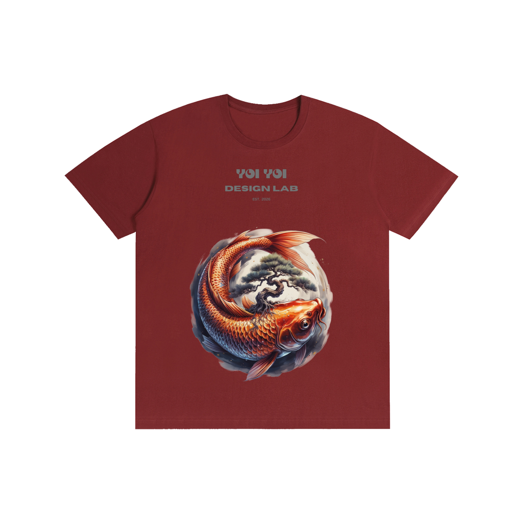 CoolyJapan Essential Pure Cotton Tee — 180gsm Lightweight Everyday T-Shirt