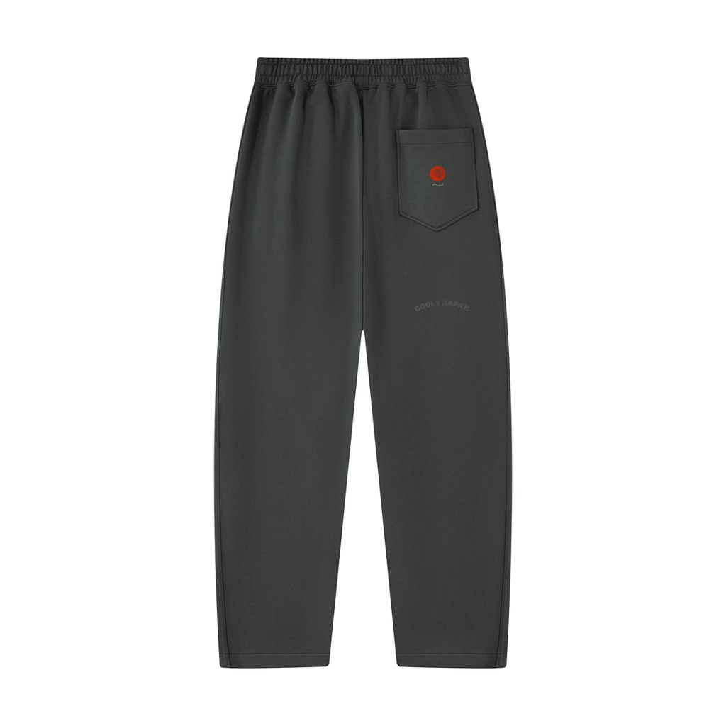 CoolyJapan Signature Tapered Sweatpants — 360gsm heavyweight Cotton Blend